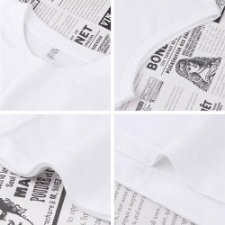 ins潮流美式字母鯊魚印花背心男夏款大碼簡約設計無袖t恤純棉220g