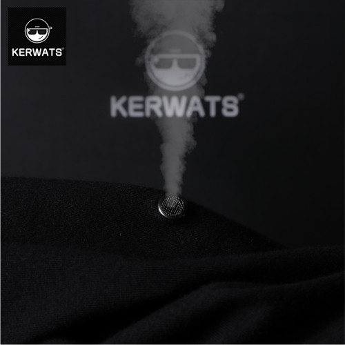 KERWATS夏季美式復古塗鴉圖案印花無袖T恤加肥加大純棉運動背心男