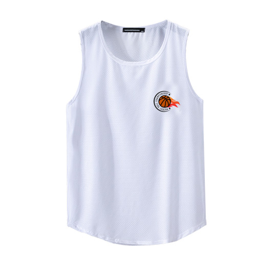 胖子冰絲加肥加大背心男無袖速乾網眼籃球寬松肥佬運動胖人300斤