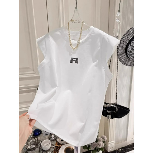 美式潮牌背心男女款夏季薄款時尚寬松運動休閒百搭情侶無袖T恤ins