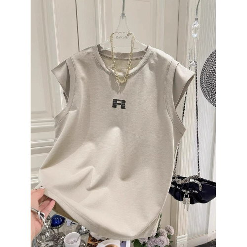 美式潮牌背心男女款夏季薄款時尚寬松運動休閒百搭情侶無袖T恤ins