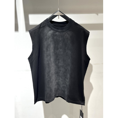 好物推薦『新品上線』輕松搭配！休閒復古做舊漸變色無袖背心男潮