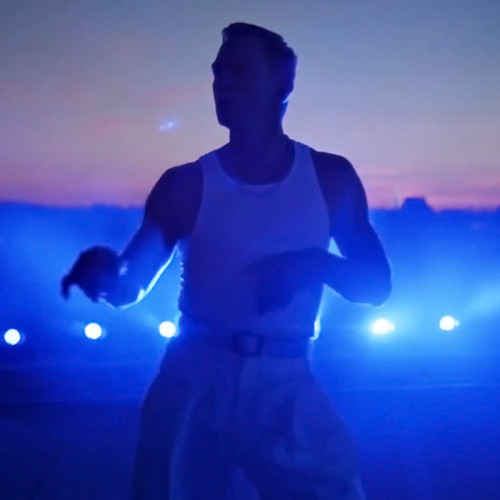 男生背心彈力修身夏季運動美式條紋汗衫健身純棉打底寬肩螺紋坎肩