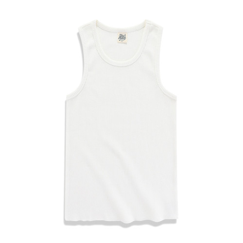 男生背心彈力修身夏季運動美式條紋汗衫健身純棉打底寬肩螺紋坎肩