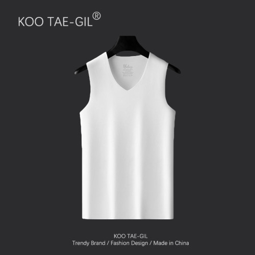 羽毛蛋白保暖背心男士冬季新款加厚磨毛坎肩打底上衣德絨無痕內衣