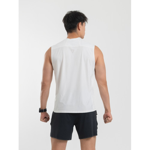 DRIOTOPIA2025夏季新品單面提花拼接背心男無袖涼感透氣運動坎肩