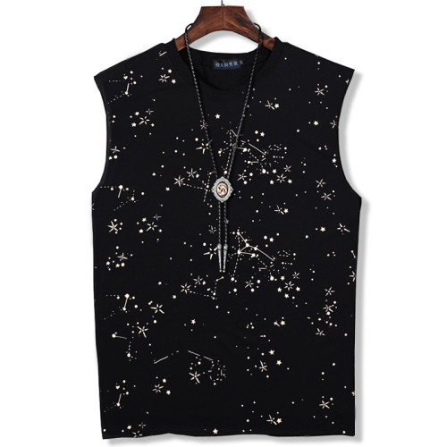 特大碼加肥加大號胖哥超大號肥佬400斤純棉背心坎肩無袖體恤t恤男