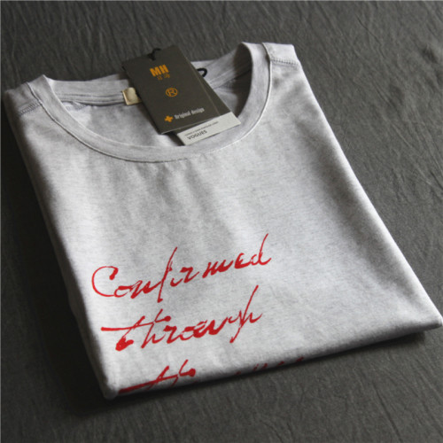 背心男純棉圓領彈力大開叉運動休閒健身健美沙灘汗背心男士潮時尚