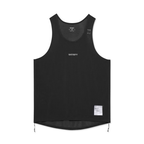自主小衆潮牌SATISFY時尚洞洞背心