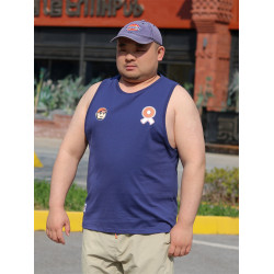 TRCE鐳創 原創“10”情侶款夏季寬松大碼舒適字母卡通印花熊背心