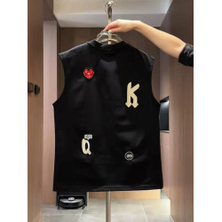 潮牌卡通印花背心男士無袖T恤2025新款夏季美式運動坎肩汗衫男款