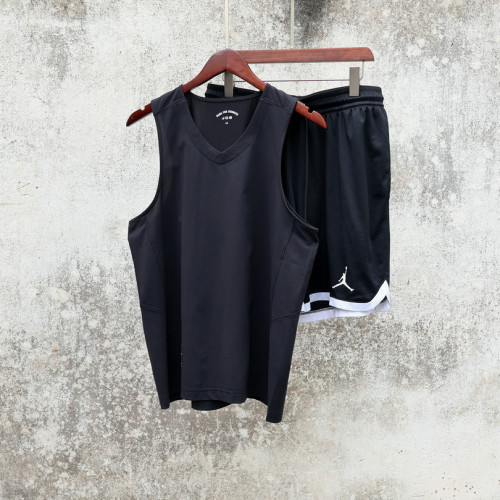 透氣網眼 OG風格寬松版 籃球背心 男士速乾運動汗背心