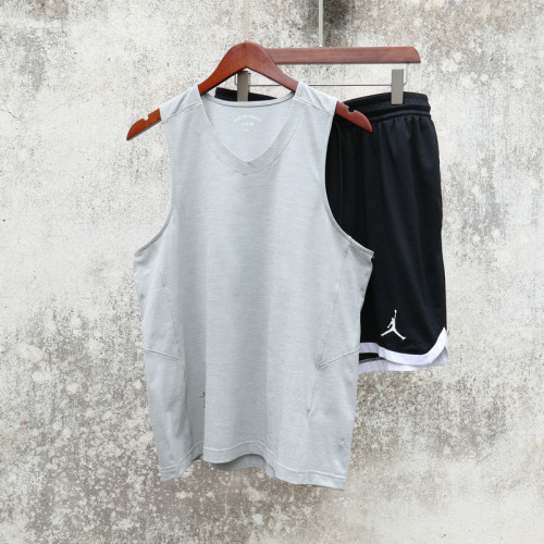 透氣網眼 OG風格寬松版 籃球背心 男士速乾運動汗背心