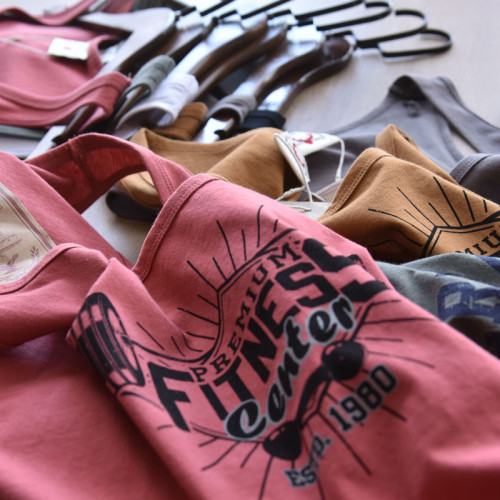 復古潮牌 夏季純棉運動背心男打底  日系寬松休閒情侶印花無袖T恤