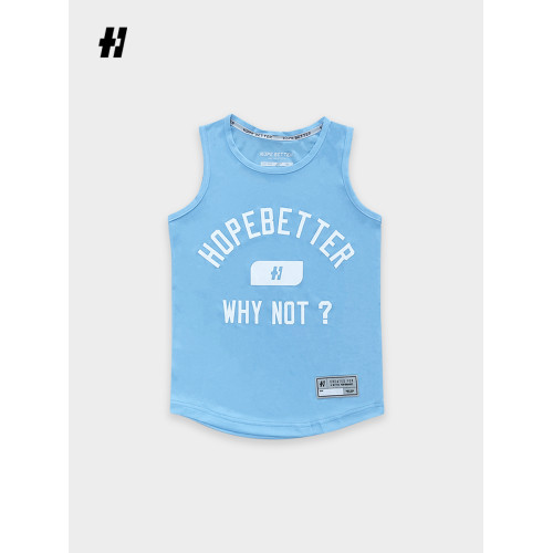 HOPEBETTER速乾背心2025新款夏季籃球運動透氣上衣兒童款