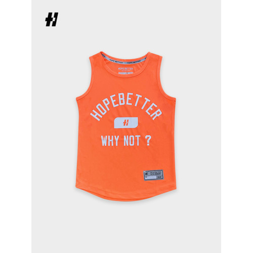 HOPEBETTER速乾背心2025新款夏季籃球運動透氣上衣兒童款