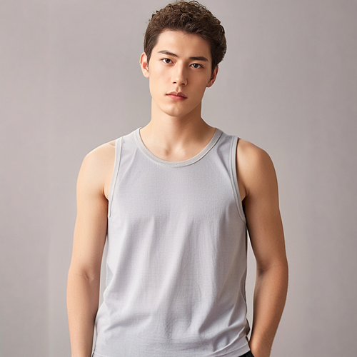 Lucaswell/洛克思威新款美麗諾羊毛男內搭速乾透氣美利奴背心汗布