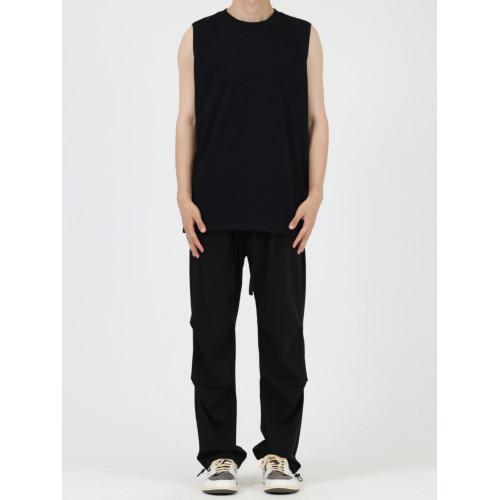 CEZPHISON基礎美式休閒運動背心夏季寬松純棉男士無袖T恤坎肩上衣