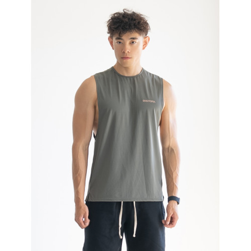 DRIOTOPIA夏季新款無袖健身訓練背心男運動跑步透氣速乾t恤DRIOCO