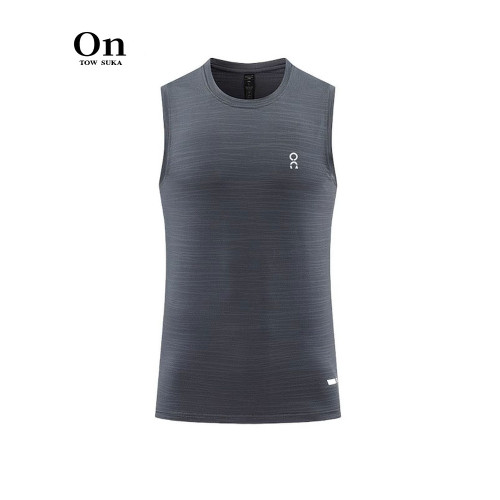 ON TWO SAKU速乾背心男透氣健身衣無袖冰絲籃球訓練坎肩運動背心