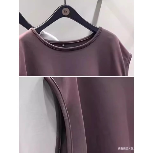 特大碼300斤慵懶垂感潮牌開叉上衣男女夏季寬松休閒嘻哈無袖背心2