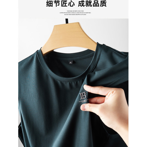 男士白色背心夏季薄款莫代爾打底衫加肥加大碼爸爸冰絲棉t恤無袖 男士白色背心夏季薄款莫代爾打底衫加肥加大碼爸爸冰絲棉t恤無袖