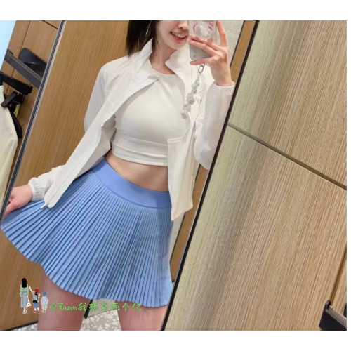 多色/新品~From LL風琴裙運動百褶網球裙Varsty Pleatd短裙子