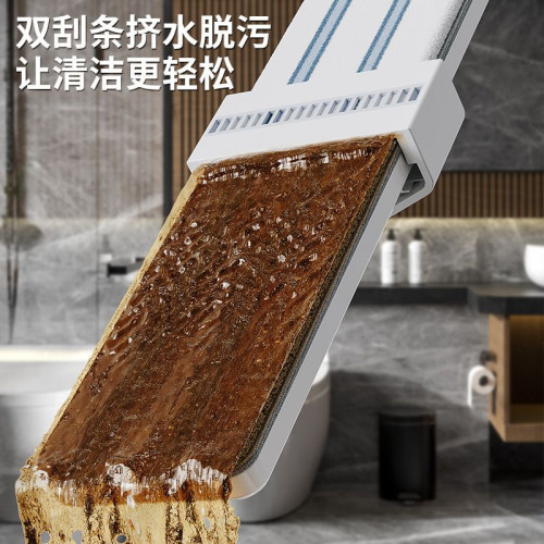 新款鋁合金拖把家用一拖淨免手洗平板拖布大號懶人出租屋拖地專用