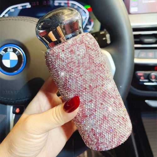 鑲鑽保溫杯水鑽304不鏽鋼杯子高顔值節日禮物水杯可攜式網紅爆款