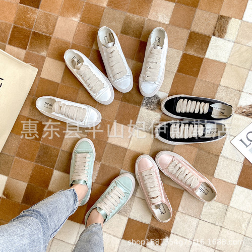 葡萄媽Studiolee2025新款小衆綢緞鞋西班牙平底鞋休閒軟底小髒鞋