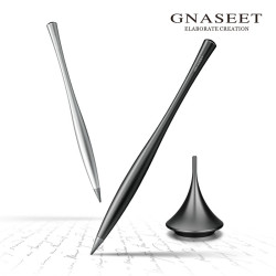 GNASEET永恒筆創意無墨金屬筆商務禮品筆旋轉減壓筆