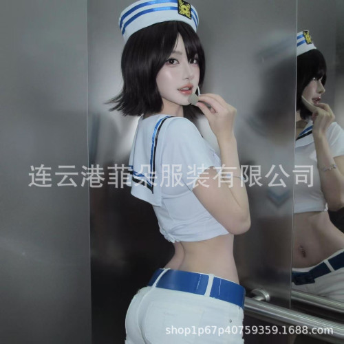 性感學院風校園服裝純欲cosplay製服套裝清純少女學生JK水手服女