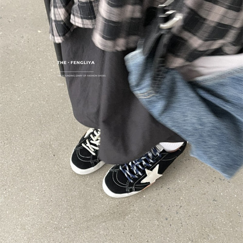 真皮系帶平底圓頭復古板鞋韓系小髒鞋潮鞋休閒牛皮做舊透氣德訓鞋