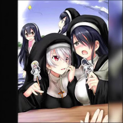 修女cosplay性感chowbie變裝萬聖節修女製服同款歐碼角色扮演