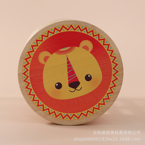 嬰幼兒視覺追蹤早教教具鍛鍊寶寶手指抓握奧爾夫樂器訓練聽力木製