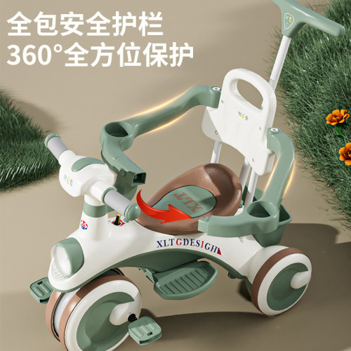 兒童三輪車腳蹬車小孩腳踏車滑行車嬰兒推車寶寶玩具車霤霤車