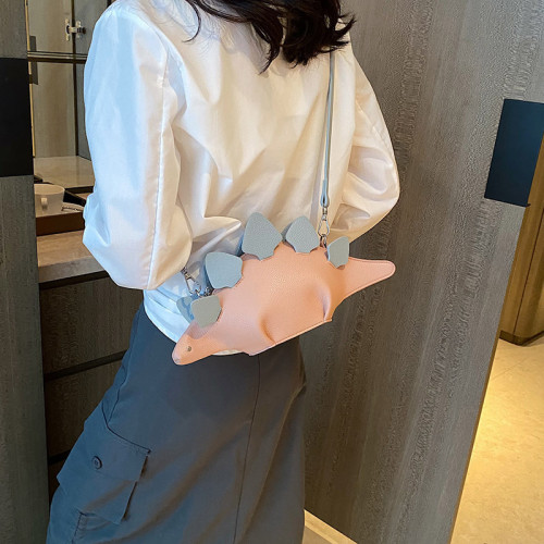 時尚包包女2025夏季新款可愛搞怪小包包個性恐龍迷你單肩斜背女包