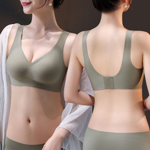 無痕內衣女小胸聚攏無鋼圈胸罩上托提拉防下垂收副乳舒適文胸