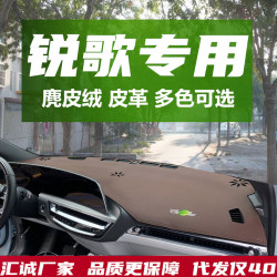 適用凱迪拉克銳歌LYRIQ中控儀表台避光墊工作台防曬裝飾改裝麂皮