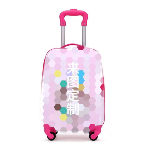 兒童拉桿箱可定男女旅行箱寶寶卡通行李箱18寸密碼登機箱