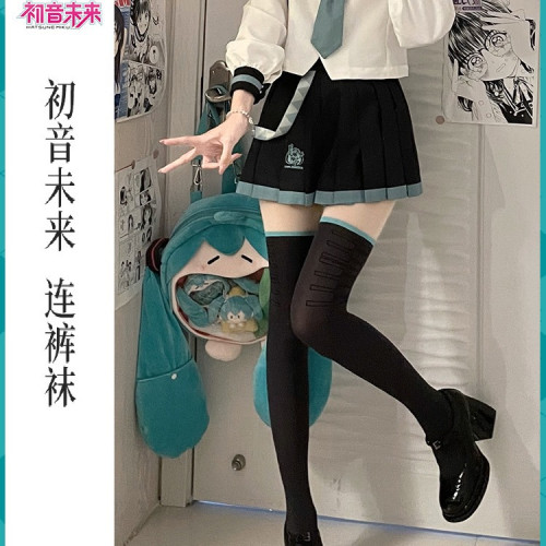 連褲襪 過膝襪 jk假大腿光腿假過膝神器秋冬拼接絲襪女