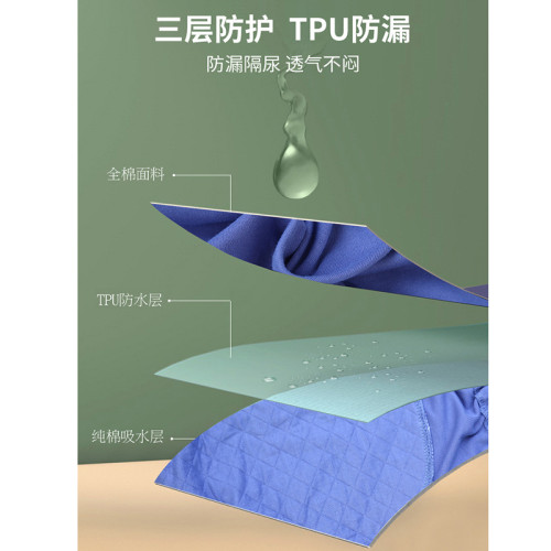 隔尿褲老人用成人隔尿褲老人尿不溼褲子防尿褲子防漏尿褲成人可洗