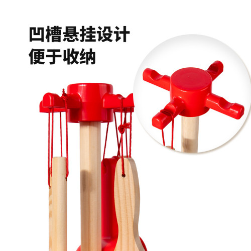 矇氏木製清潔套裝玩具小女孩仿真兒童清潔工具寶寶打掃衛生掃把