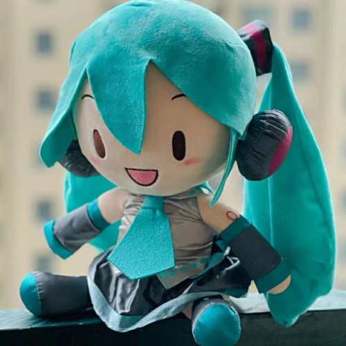同款初音fufu玩偶抱枕經典款雪未來毛絨玩具公仔擺件生日禮物