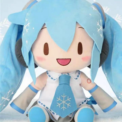 同款初音fufu玩偶抱枕經典款雪未來毛絨玩具公仔擺件生日禮物