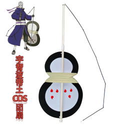 火影忍者宇智波團扇帶土cos服裝血輪眼白色面具動漫遊戯武器道具