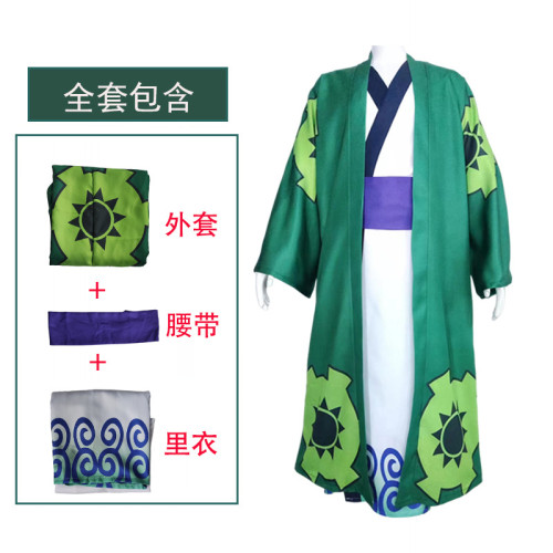 海賊王索隆cos服和之國卓洛兩年後草帽角色扮演cosplay服裝男動漫