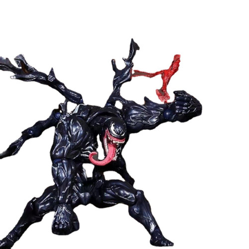蜘蛛人山口式可動毒液屠殺action figure 模型擺件雕像手辦