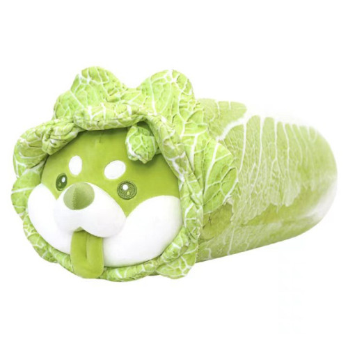 正版賽特嘟嘟蔬菜精靈白菜狗毛絨玩具公仔小狗玩偶抱枕生日禮品