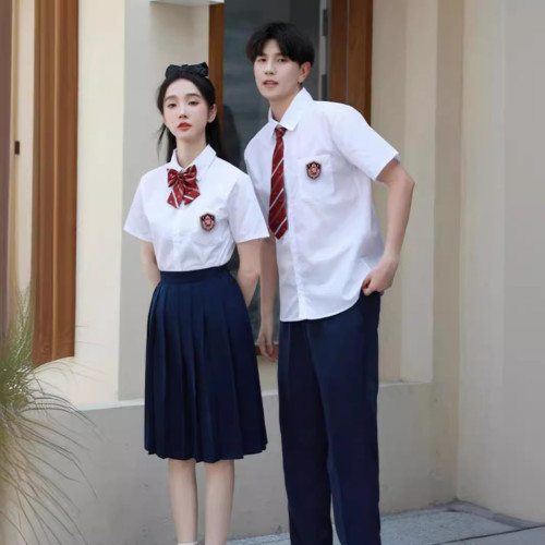 高中生學院風班服運動會開幕式大合唱演出服畢業季服裝初中生校服